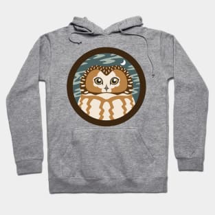 Saw whet Owl Logo Hoodie